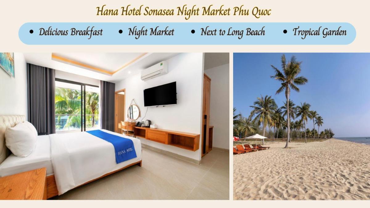 Hana Hotel Sonasea Night Market Phú Quốc-sziget Kültér fotó
